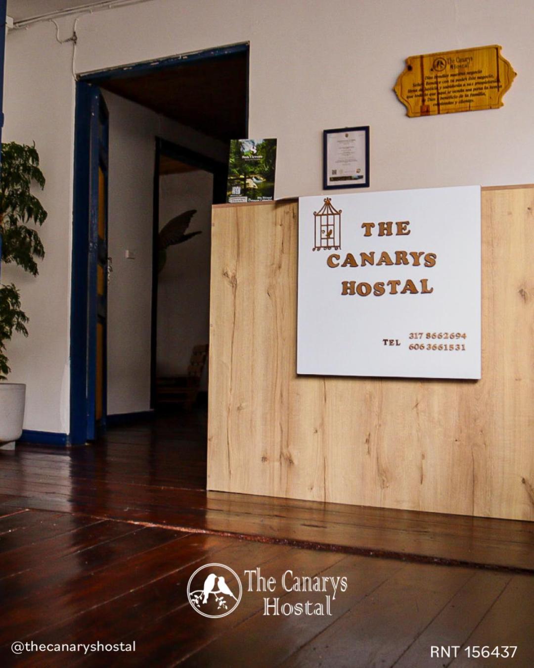 The Canarys Hostal Santa Rosa de Cabal Exteriér fotografie